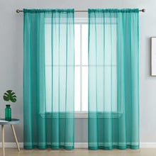 Luxton Sheer Rod Pocket Curtains (Set of 2)